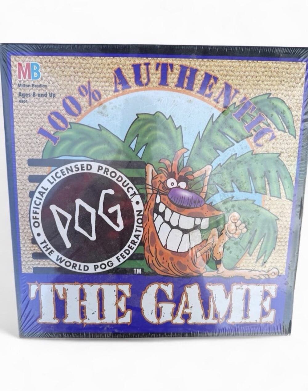 Pog The Game World Pog Federation, 1994, NEW SEALED CIB Vintage Rare